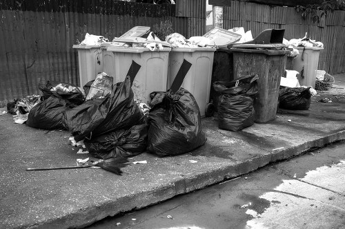 Various sizes of enclosed skips available for hire