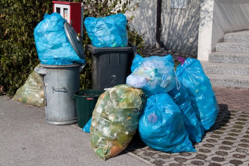 Scheduling garden waste removal service