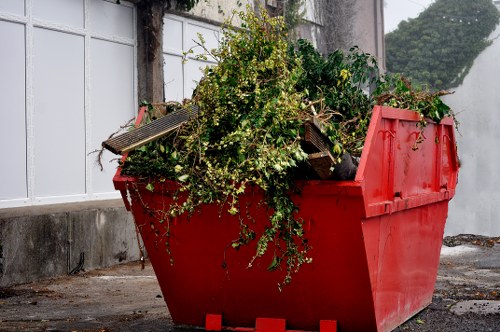 Recycling process for construction materials