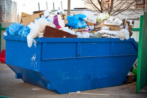 Environmental impact of skip hire in Tottenham